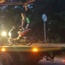 Под Тверью сотрудники Госавтоинспекции остановили 13-летнего юношу, который гонял на скутере