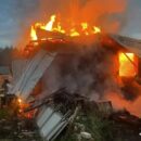 Под Тверью из-за неисправной печи сгорел жилой дом