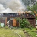 Под Тверью из-за электрооборудования сгорела баня