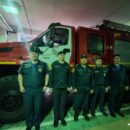 В Твери на улице Хрустальной огнеборцы спасли из горящей квартиры женщину