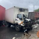 В Калининском округе после массового ДТП с большегрузами скончался водитель