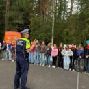 Тверские сотрудники Госавтоинспекции провели урок ПДД в детском лагере «Звёздный»