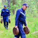 В Калининском округе обнаружили и обезвредили 12 противотанковых мин