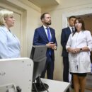 Виталий Королев посетил Рамешковскую ЦРБ, агропредприятие и пообщался с местными жителями