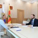 Виталий Королев провел рабочую встречу с Министром культуры России Ольгой Любимовой