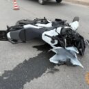 В Твери на Волоколамском шоссе при столкновении иномарки и мотоцикла пострадал один водитель