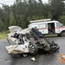 На трассе под Вышним Волочком в чудовищной аварии погибли 4 человека, в том числе 2 детей